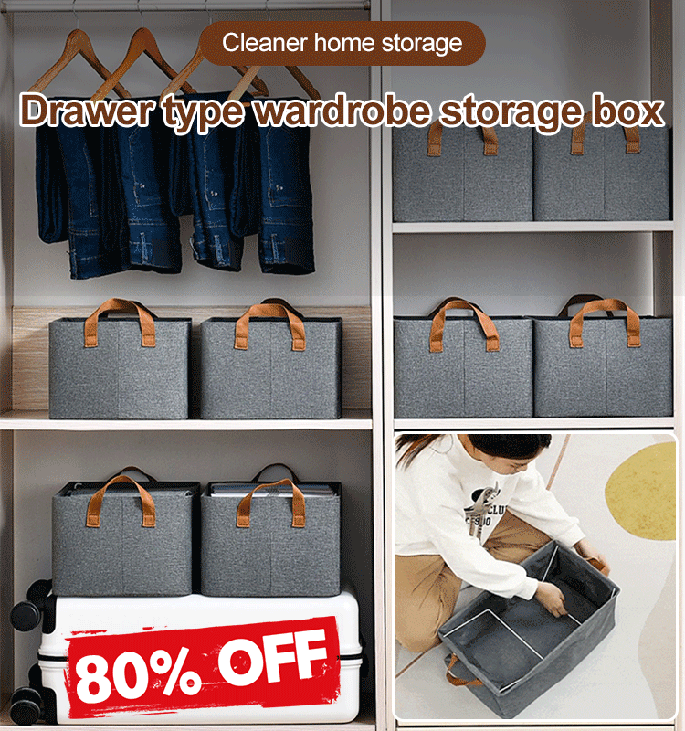 Multi-functional Folding Wardrobe Clothes Organizer (Pack of 3)