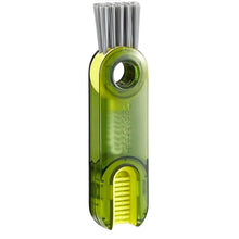 3 - in - 1 Multifunctional Bottle & Cup Cleaning Brush – Lid & Cover Scrubber for Kitchen (1 Pc) - homeshop24.in - Best Price & Offers
