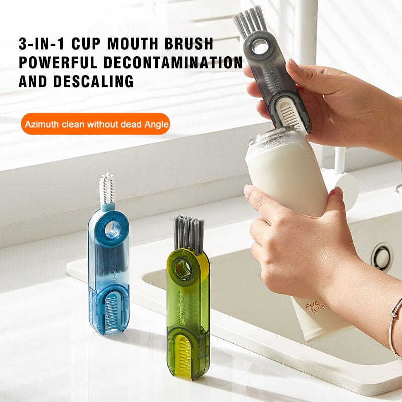 3 in 1 Multifunctional Cleaning Brush (Pack of 2)