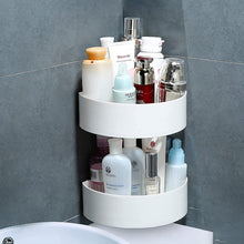4033 Corner Shelf Bathroom Kitchen Rack Self Adhesive Shower Caddy Plastic Triangle Wall Mount Storage Basket - HomeShop24 - Your Home of Quality Finds | Homeshop24.in - Best Price & Offers