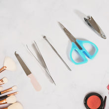 5 IN 1 Stainless Steel Professional Manicure Set, Nail Cutter For Women, Nail Scissors, Luxury Grooming Kit - homeshop24.in - Best Price & Offers
