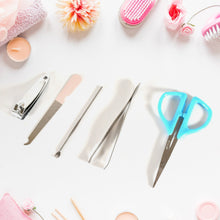5 IN 1 Stainless Steel Professional Manicure Set, Nail Cutter For Women, Nail Scissors, Luxury Grooming Kit - homeshop24.in - Best Price & Offers