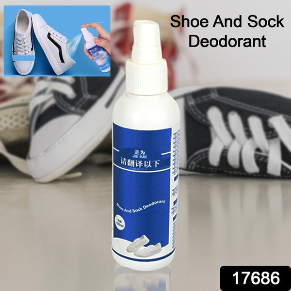 Deodorant Spray for Shoes & Socks, Shoe Deodorizer Spray, Shoe Odor Eliminator Spray, Sneaker & Shoe Deodorant, Freshness for Work Shoes, Safety Shoes, Sports Shoes & More (100 ML) - HomeShop24 - Your Home of Quality Finds | Homeshop24.in - Best Price & Offers
