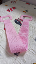 Eco - Friendly Silicone Shower Brush & Back Scrubber Towel - homeshop24.in - Best Price & Offers