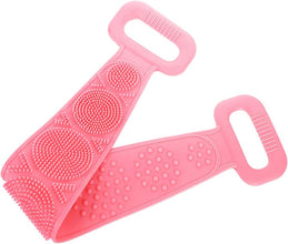 Eco - Friendly Silicone Shower Brush & Back Scrubber Towel - homeshop24.in - Best Price & Offers