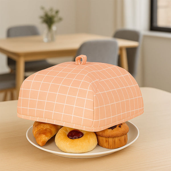 Foldable Food Cover – Anti - Dust & Heat Preservation (20x20 Cm) - homeshop24.in - Best Price & Offers