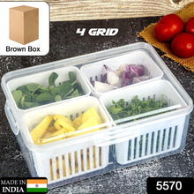 Fridge Storage Box – Freezer & Kitchen Organizer for Vegetables & Food (1 Pc) - HomeShop24 - Your Home of Quality Finds | Homeshop24.in - Best Price & Offers