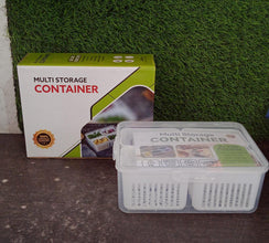 Fridge Storage Box – Freezer & Kitchen Organizer for Vegetables & Food (1 Pc) - HomeShop24 - Your Home of Quality Finds | Homeshop24.in - Best Price & Offers