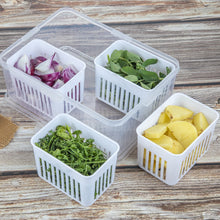 Fridge Storage Box – Freezer & Kitchen Organizer for Vegetables & Food (1 Pc) - HomeShop24 - Your Home of Quality Finds | Homeshop24.in - Best Price & Offers