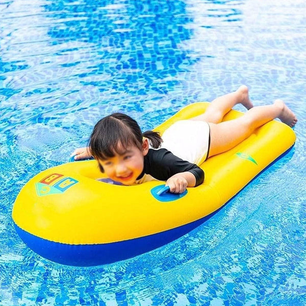 Inflatable Surfboard for Kids, Inflatable Bodyboard for Children with Handles, Portable Surfboard for Children, Outdoor Pool, Beach Floating Mat Pad Water Fun - homeshop24.in - Best Price & Offers