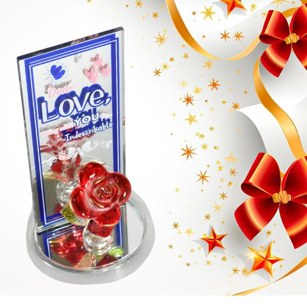 Lovely Rose Showpiece – Romantic Gift Set for All Occasions (1 Pc) - homeshop24.in - Best Price & Offers