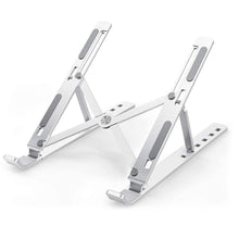 Metal Portable Laptop Stand – 6 - Angle Adjustable Riser for Laptops, Phones & Tablets - HomeShop24 - Your Home of Quality Finds | Homeshop24.in - Best Price & Offers