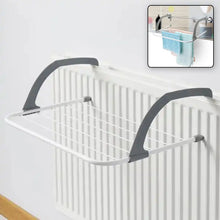 Metal Steel Folding Drying Rack for Clothes Balcony Laundry Hanger for Small Clothes Drying Hanger Metal Clothes Drying Stand, Socks and Plant Storage Holder Outdoor / Indoor Clothes - Towel Drying Rack Hanging on The Door Bathroom - HomeShop24 - Your Home of Quality Finds | Homeshop24.in - Best Price & Offers