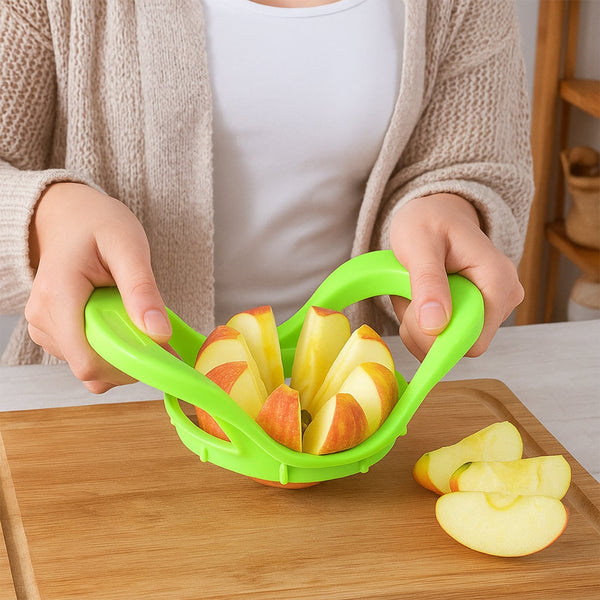 Multi Purpose Fruit Slicer Apple Cutter Regular With 8 Stainless Steel Blades Apple Slicer (1 Pc) - HomeShop24 - Your Home of Quality Finds | Homeshop24.in - Best Price & Offers