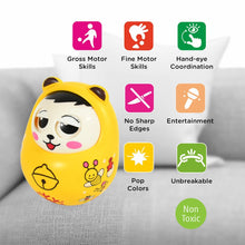 Musical Roly Poly Toys for Baby | Push and Shake Wobbling Toy with Music | Tumbler Doll Toy for Babies | Sound Balancing Doll Toys for Baby Boys, Girls 8+ Months Multicolor (1 Pc) - HomeShop24 - Your Home of Quality Finds | Homeshop24.in - Best Price & Offers