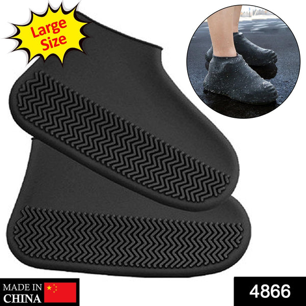 Non - Slip Silicone Rain Reusable Anti skid Waterproof Fordable Boot Shoe Cover ( Large ) - HomeShop24 - Your Home of Quality Finds | Homeshop24.in - Best Price & Offers