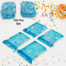 Organza Return Gift Bags Small Mesh Bags Drawstring Gift Bags Christmas Drawstring Organza Gift Bags, Wedding Party Festival Gift Bags, Jewellery Packing Pouch Dry Fruit Pouch 10×12 Cm (100 Pcs Set) - HomeShop24 - Your Home of Quality Finds | Homeshop24.in - Best Price & Offers