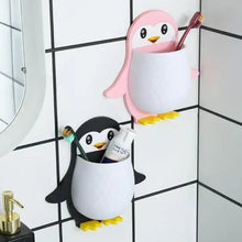 Penguin Storage Box, Adhesive Remote Case, Electric Toothbrushes Holder, Universal Controller Holder, Wall Nightstand, Office Plastic Wall Mount - HomeShop24 - Your Home of Quality Finds | Homeshop24.in - Best Price & Offers