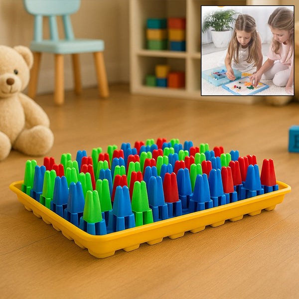 Plastic Color Crush Game Board, A Puzzle Game, Challenge's Educational Board Game's, Game for Kids & Adults, Birthday Gift (1 Set) - HomeShop24 - Your Home of Quality Finds | Homeshop24.in - Best Price & Offers