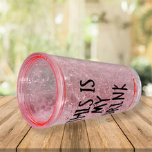 Plastic Creative Cold Drink Cup, Reusable Tea Coffee Tumbler with Lid and Straw, Double Wall Plastic Drinking Sport Bottle, Travel Tumbler - homeshop24.in - Best Price & Offers