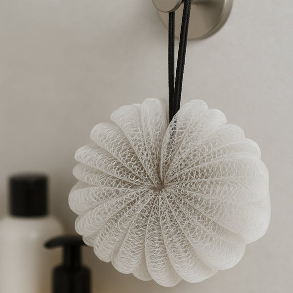 Shower Tool Duo 2 - 1 Shower Loofah Sponge and Exfoliating Body Scrubber for Showering, Easy to Clean, Easy to Dry, With Dori Easy to Hanging, Easy to Grip - homeshop24.in - Best Price & Offers