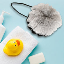 Shower Tool Duo 2 - 1 Shower Loofah Sponge and Exfoliating Body Scrubber for Showering, Easy to Clean, Easy to Dry, With Dori Easy to Hanging, Easy to Grip - homeshop24.in - Best Price & Offers
