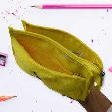 Smart Double Pocket Zipper Pouch – Multipurpose, Washable Stationery Organizer for School & Travel (2 - Pocket) - homeshop24.in - Best Price & Offers