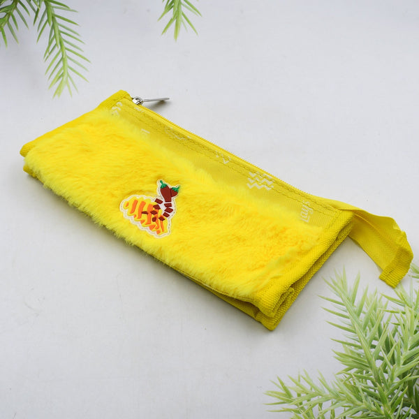 Smart Double Pocket Zipper Pouch – Multipurpose, Washable Stationery Organizer for School & Travel (2 - Pocket) - homeshop24.in - Best Price & Offers