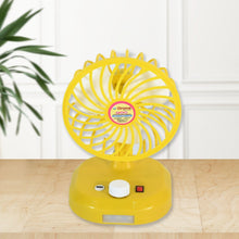 USB - C Type Rechargeable Portable Fan With LED Light Heavy Duty Motor & Foldable Fan With Charging Port Home, Outdoor, Temple - HomeShop24 - Your Home of Quality Finds | Homeshop24.in - Best Price & Offers