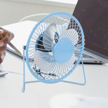 USB Table Desk Personal Metal Electronic Fan, Compatible with Computers, Laptops, Student Dormitory, Suitable For Office, School Use (1 Pc) - homeshop24.in - Best Price & Offers