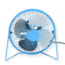 USB Table Desk Personal Metal Electronic Fan, Compatible with Computers, Laptops, Student Dormitory, Suitable For Office, School Use (1 Pc) - homeshop24.in - Best Price & Offers