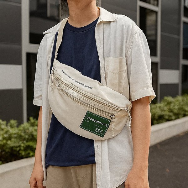 Waist Bags For Men Women - Premium Stitching, Zippers Bag, Waterproof pocket, safe - Large Pack for Hiking Travel Camping Running Sports Outdoors, With Adjustable Strap Bag (Mix Design | 1 Pc) - HomeShop24 - Your Home of Quality Finds | Homeshop24.in - Best Price & Offers