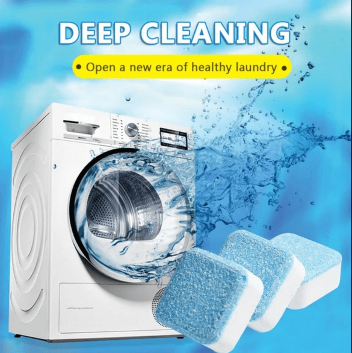 Freshtab™ Washing Machine Deep Cleaning Tablets