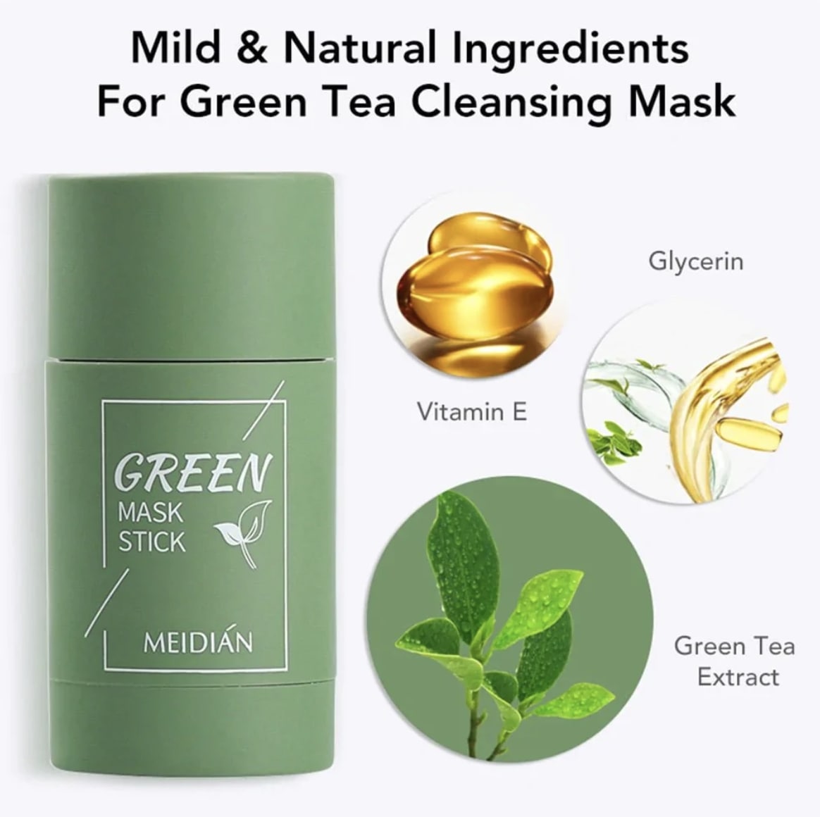 Deep Cleanse Green Tea Face Mask | Buy 1 Get 1 Free