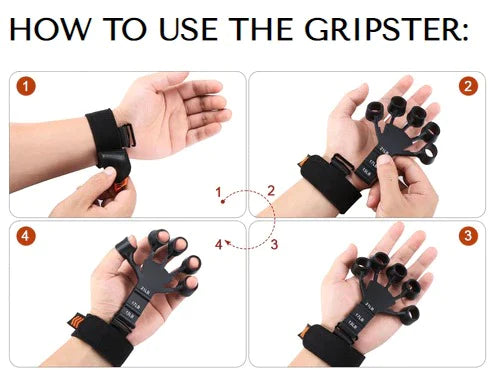 Gripster™ Forearms Exerciser & Hand Strengthener