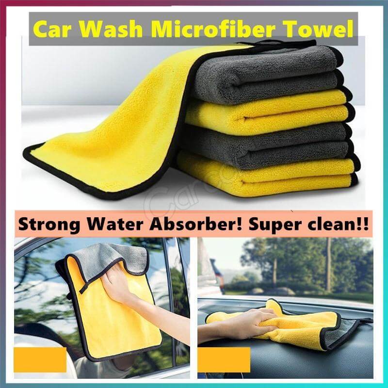 Double Sided Multipurpose Microfiber Absorbent Towel (800GSM)