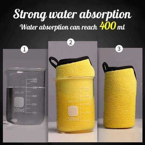 Double Sided Multipurpose Microfiber Absorbent Towel (800GSM)